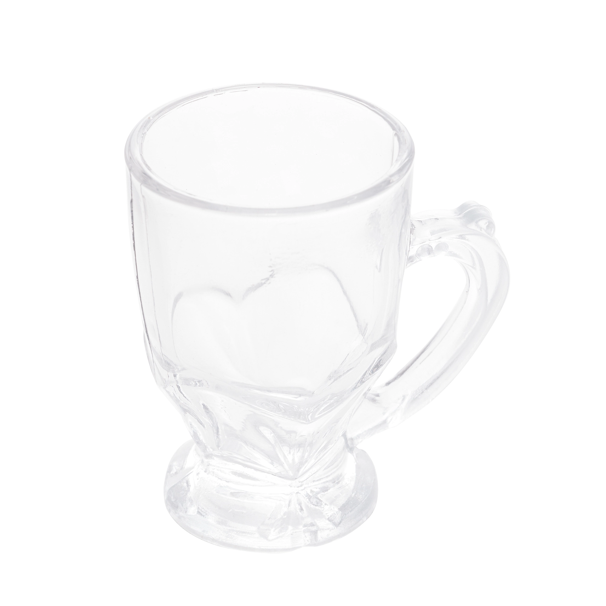 Caneca Cafe Vidro Fayrouz 90ml 3un 2365 Lyor