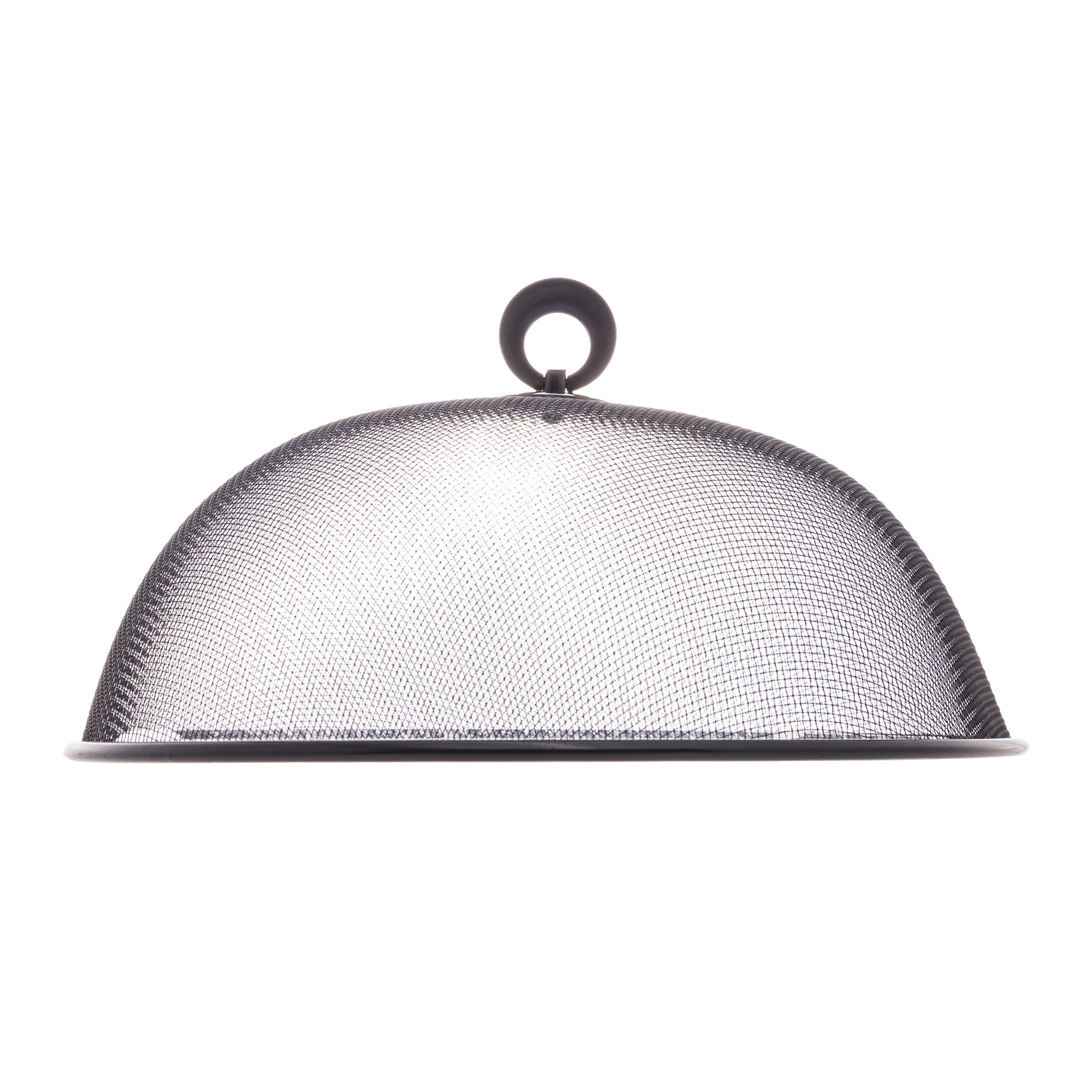 Tela Protetora Alimentos Metal Revestida Plstico Preta 24.5x9cm 2524 Lyor