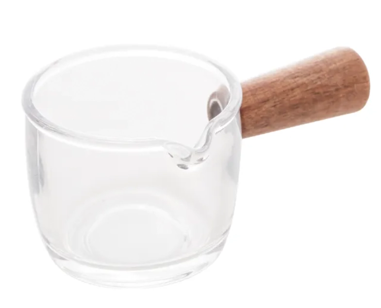 Molheira Vidro Cabo Bambu 100ml 2607 Lyor