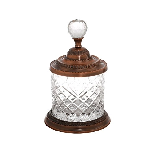 Pote Decorativo Dourado Multiuso