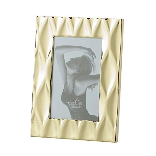 Porta Retrato Lyor 13x18cm Aco Diamond Dourado