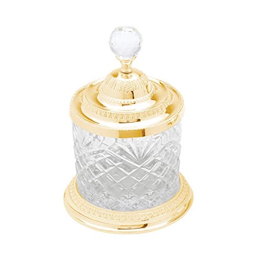 Pote Multiuso Lyor 10x16cm Cristal Dourado