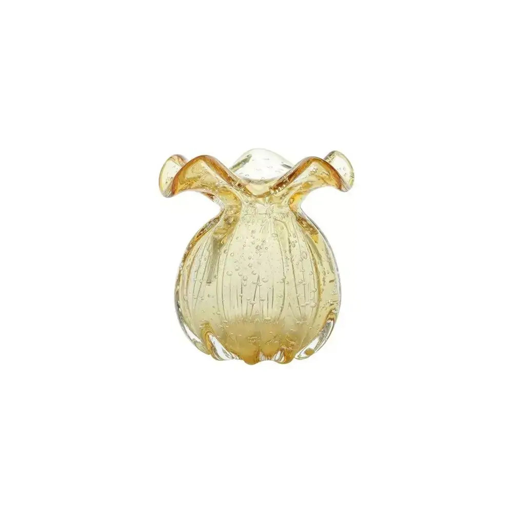 Vaso Lyor Italy Âmbar 10 x 11 cm