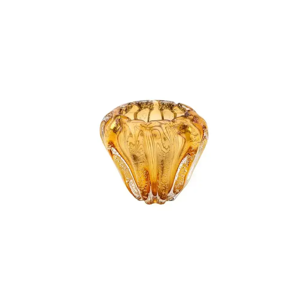Vaso Lyor Italy Âmbar 16 x 14 cm