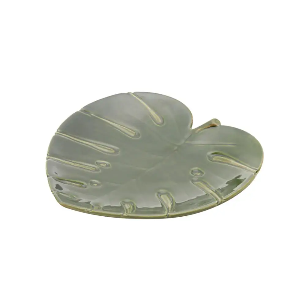 Prato Coliseu Ceramica Decor Folha Coste