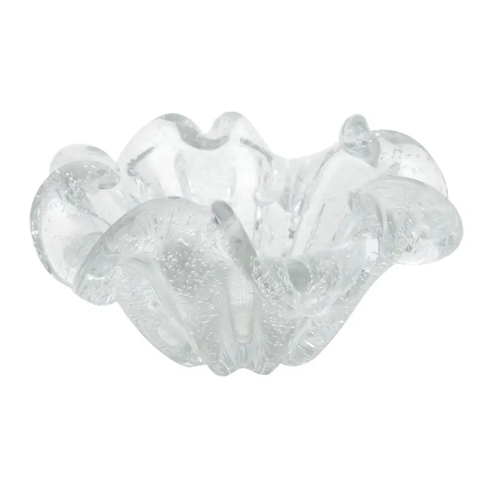 Centro Mesa Decor Vidro Italy 21x10cm 4326 Lyor