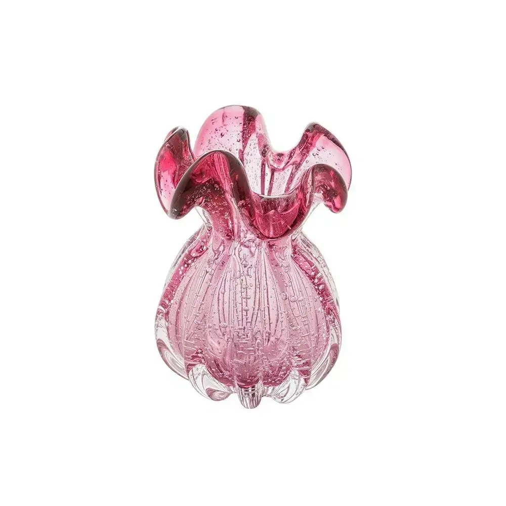 Vaso Lyor Italy Pink 13 x 17 cm