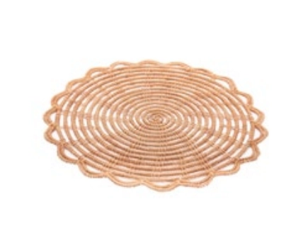 Lugar Americano Fibra Nat.flor Palm.35cm 5489