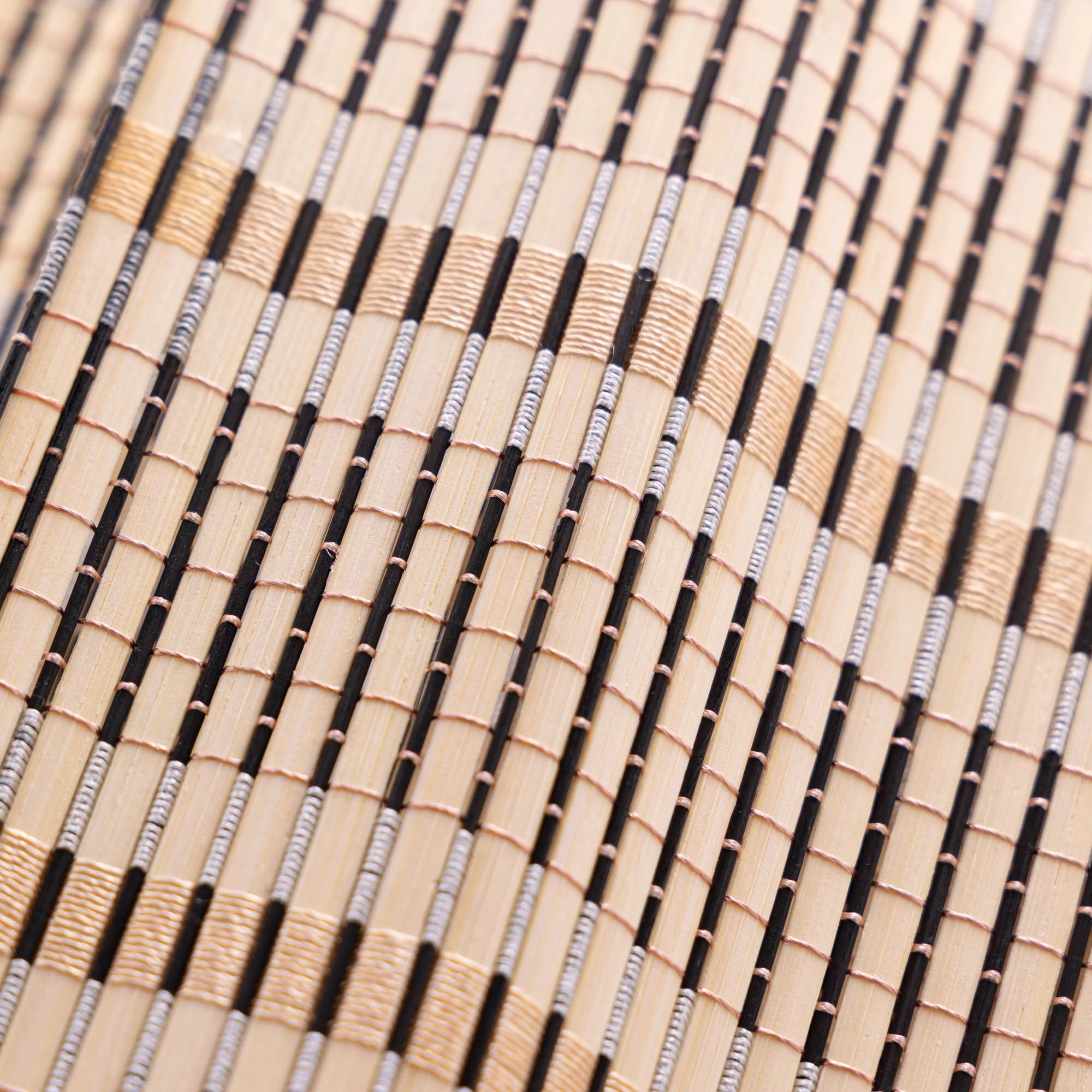 Lugar Americano De Bambu Esteira Cru 45cm X 30cm