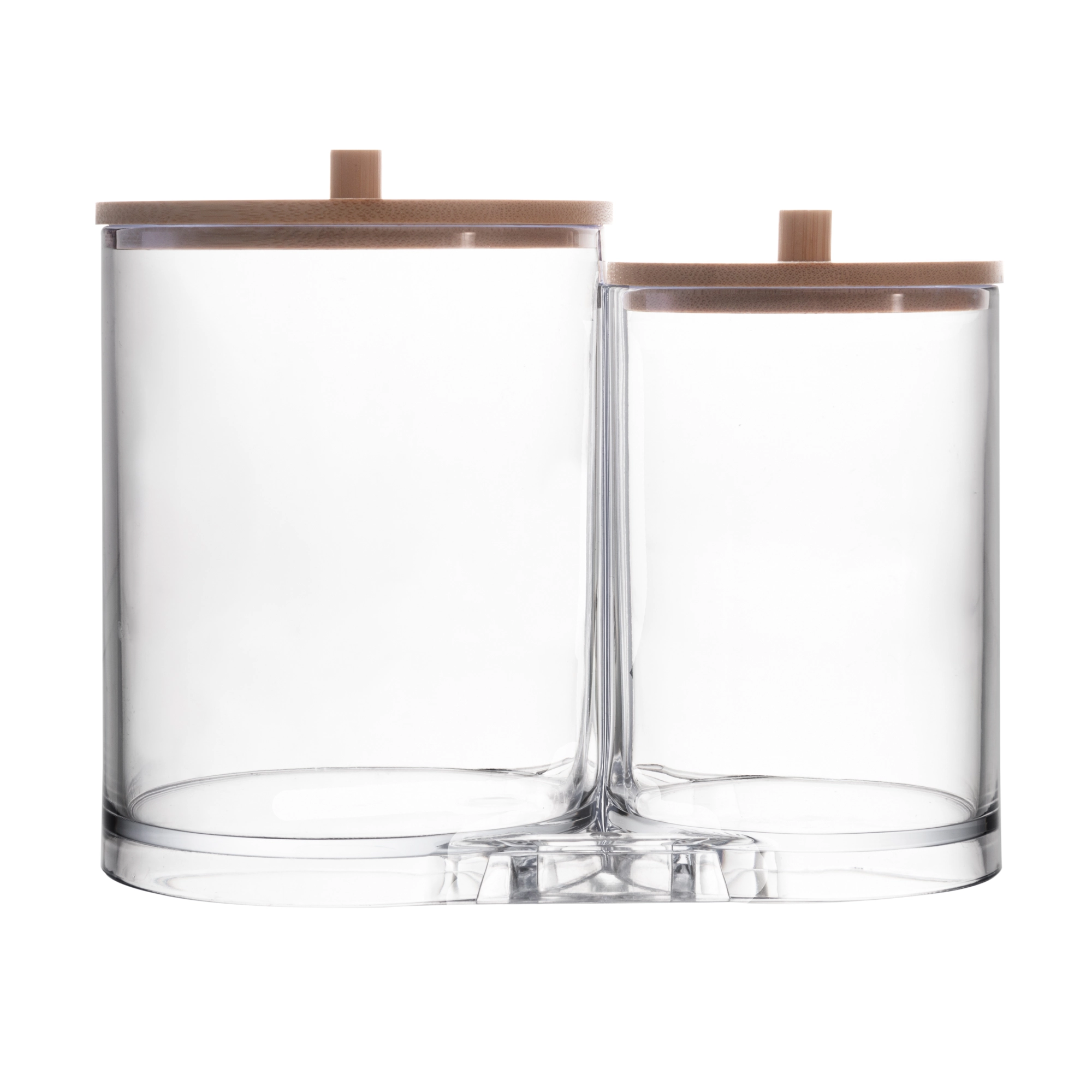 Pote Multiuso Com Tampa Bambu My Bom 15x9x11,5cm 5994 Lyor