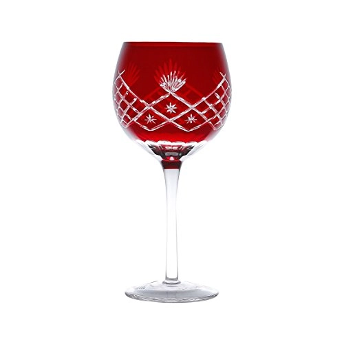Jg.6 Tacas P/vinho Lyor 370ml Tropicalis Vermelha