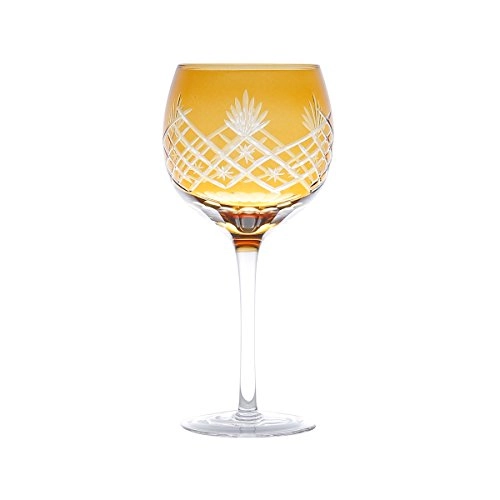 Cj.6 Tacas P/vinho Lyor 370ml Tropicalis Ambar