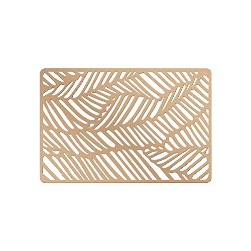 Lugar Americano Lyor 43x28cm Plastico Rose