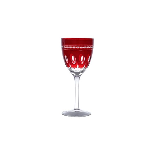 Cj.6 Tacas P/vinho Lyor 350ml Luna Vermelha