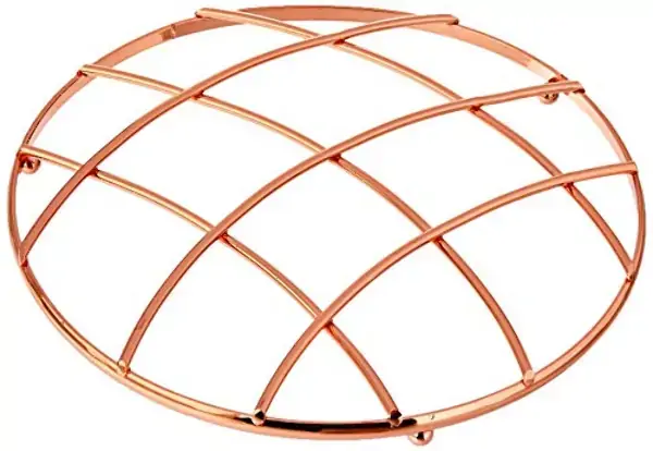 Descanso P/panela Lyor 20cm Ferro Cromado Rose