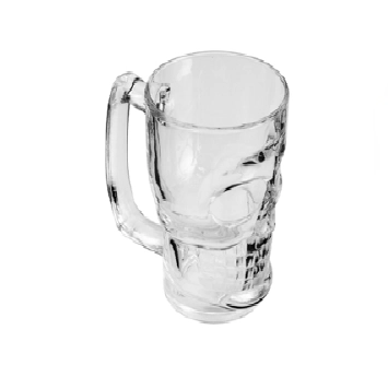 Caneca de Vidro para CHOPP Caveira ROCK STYLE 365ML LYOR 7214