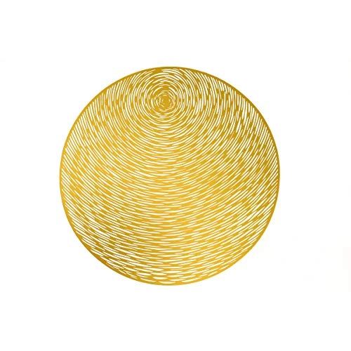 Lugar Americano Lyor 38cm Plastico Globe Dourado