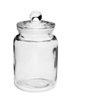 Porta Mantimento Vidro Tampa Vidro 1.1l 7531 Lyor