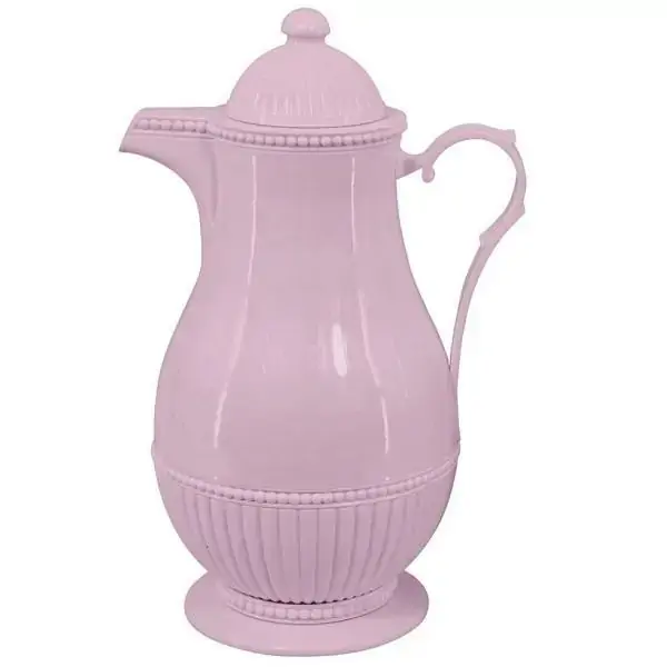 Garrafa Termica 1L Vintage Rosa LYOR 7997