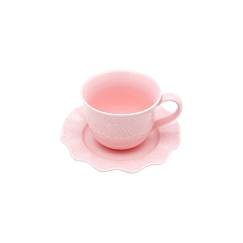 Cj.6 Xicaras P/cha Lyor 200ml Princess Rosa