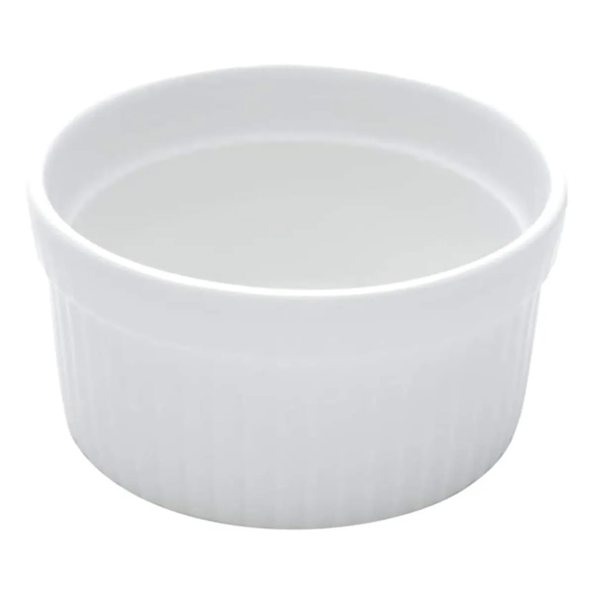 Ramequim de Porcelana Classic Branco 210 ml Lyor