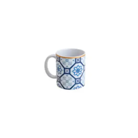 Caneca Lyor Porcelana 330ml Braga Azul
