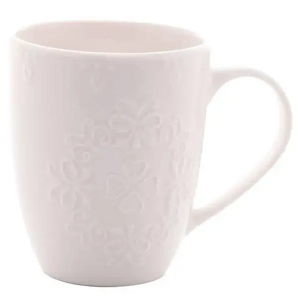 Caneca Porcelana New Bone Butterfly Bca 340ml 8585 Lyor