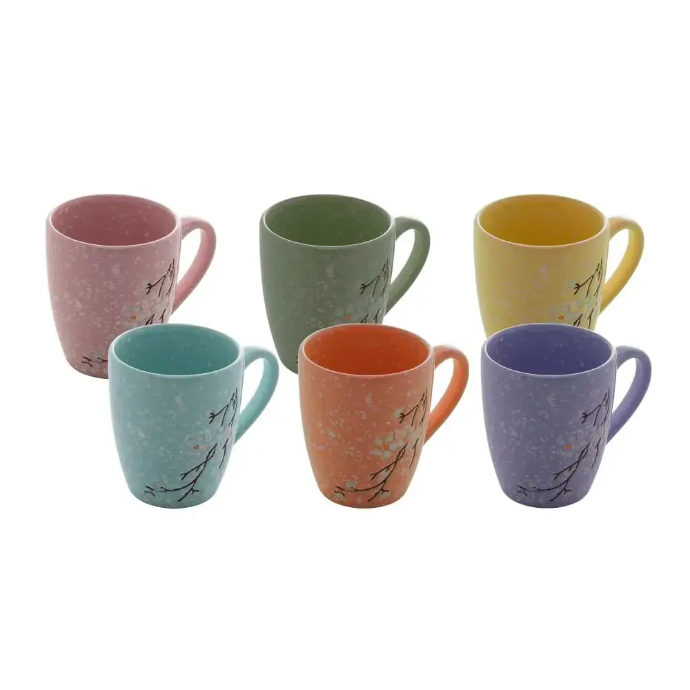 Caneca Lyor 8603 Porc 236ml Flowers