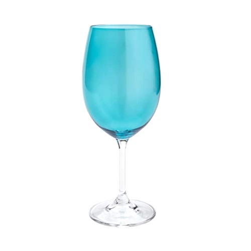 Cj.6 Tacas P/agua Lyor 450ml Klara/sylvia Turquesa