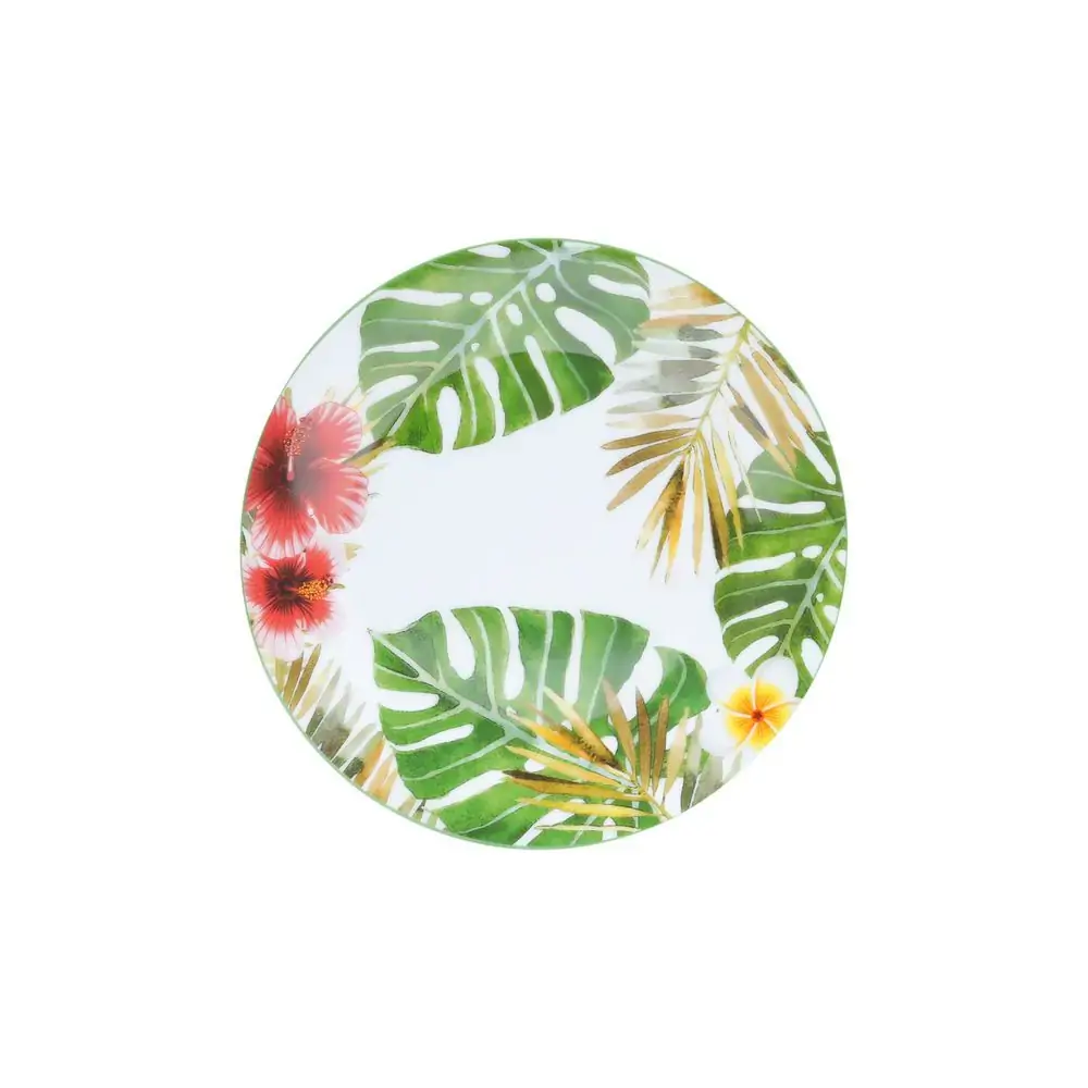 Cj.6 Pratos Sobremesa Lyor 19cm Super White Amazon