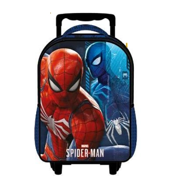 Mochila C/carrinho Spider Man 16 Ref.10690