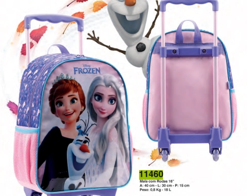 Mochila Poli. C Rodas 16 Frozen X 11460 Xeryus Pt 1 Un