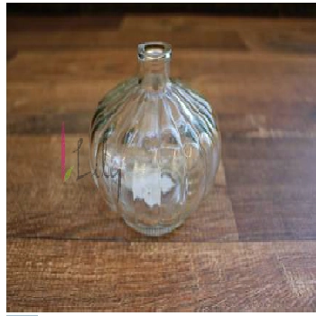 Vaso De Vidro Dec Ek 0004 Lily Design