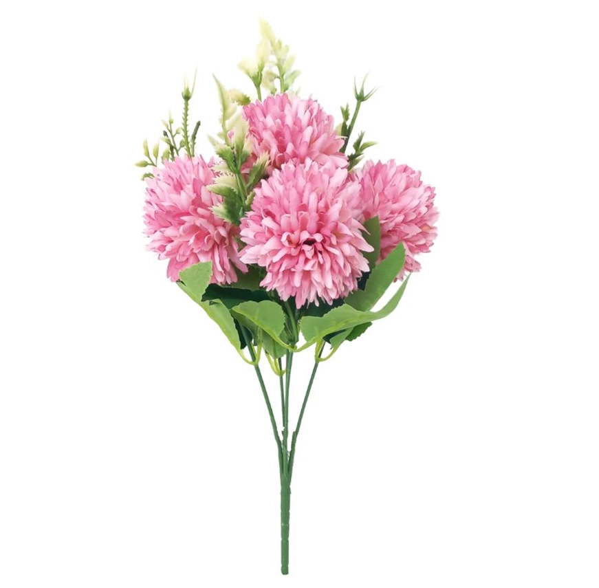 Buque Crisantemo Pink Aq 0043pk Lily Design