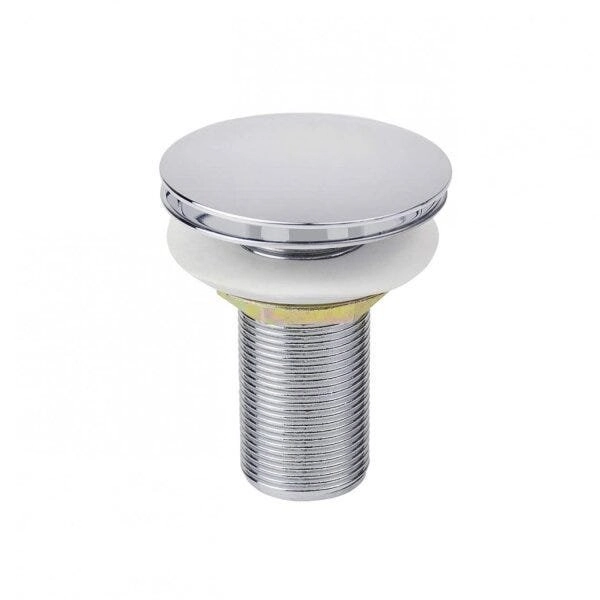 Válvula De Escoamento 7/8” Para Lavatório Click Up Premium Vp1022 Ducon Metais Cromado