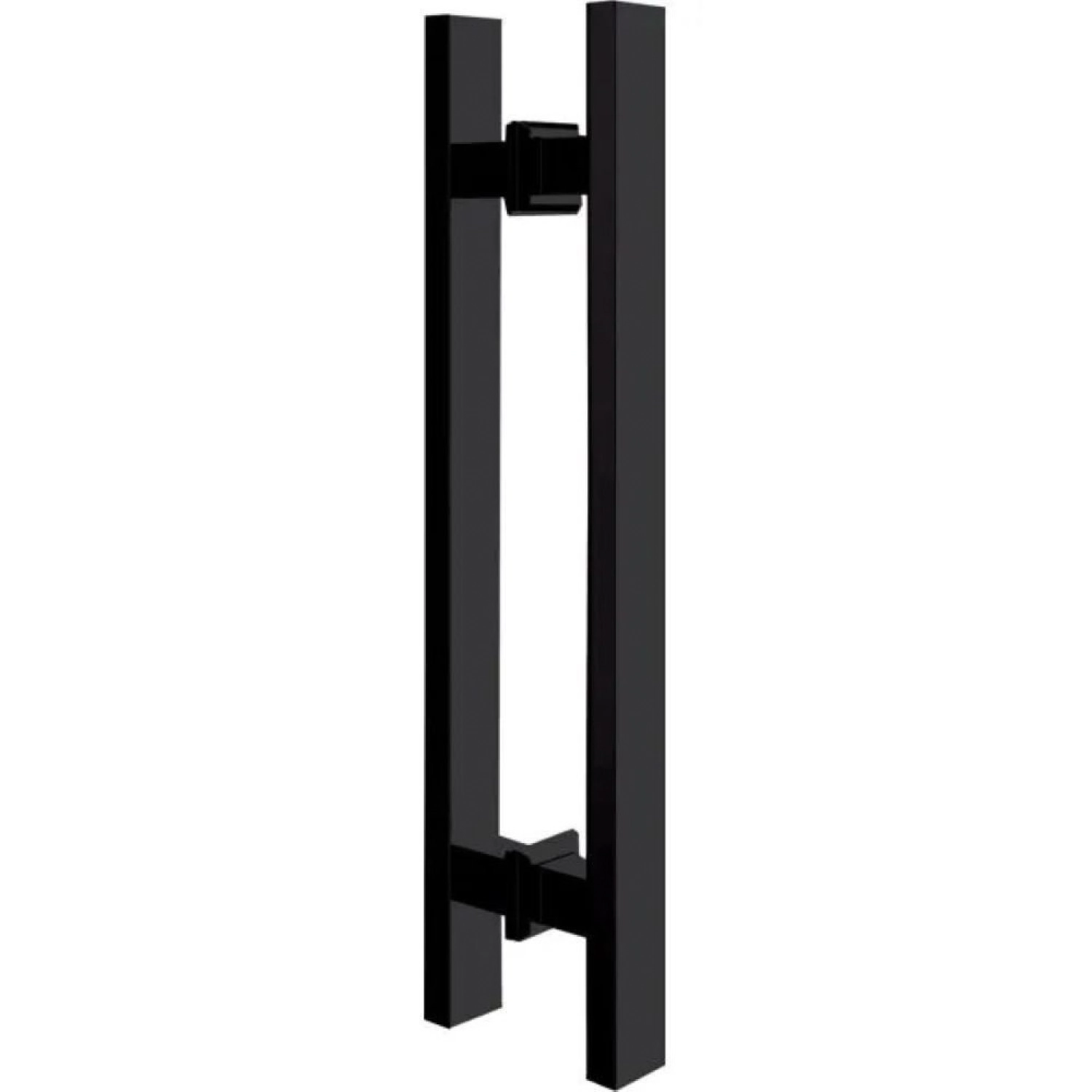 Puxador Duplo Para Porta 45cm Inox Bl6814 Ducon Metais Black