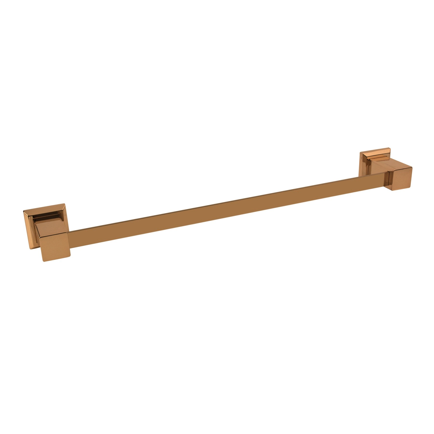 Porta Toalha De Rosto 40cm Ro7049 Ducon Metais Rosê Gold