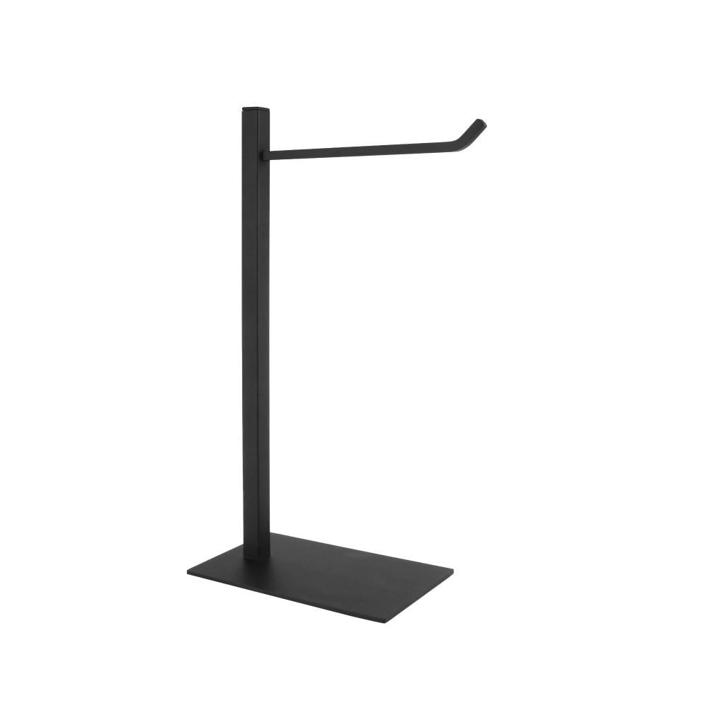 Porta Toalha De Bancada Lavabo Inox Preto Sq12582 Ducon