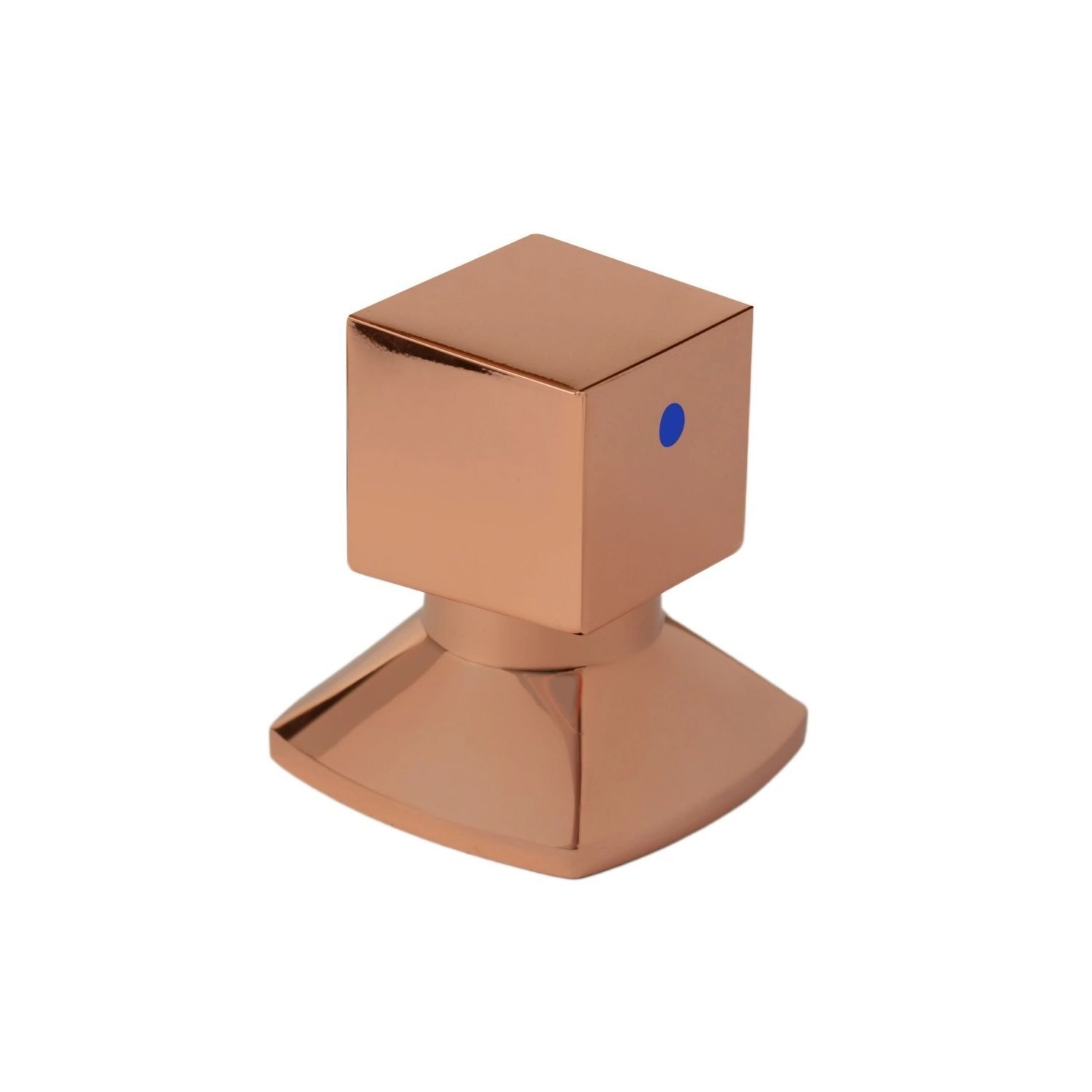 Acabamento Para Registro C46 Água Quente/fria Rose Gold Ro7246 Ducon Metais Rose Gold