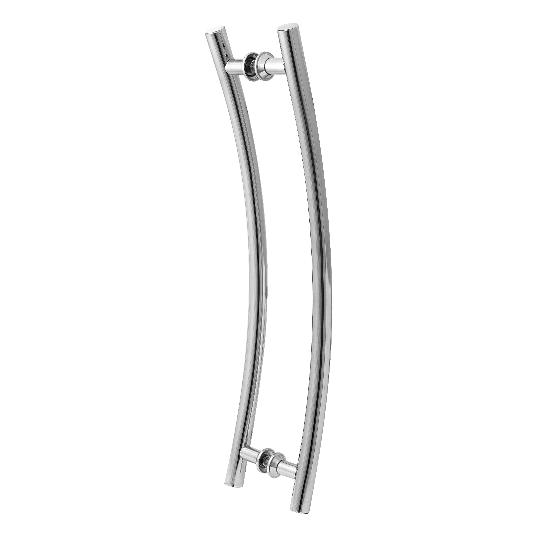 Puxador De Porta Curvo Lateral 60cm