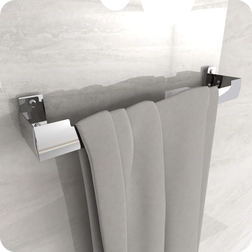 Porta Toalha Rosto Inox Suporte Banheiro Toalheiro Elg