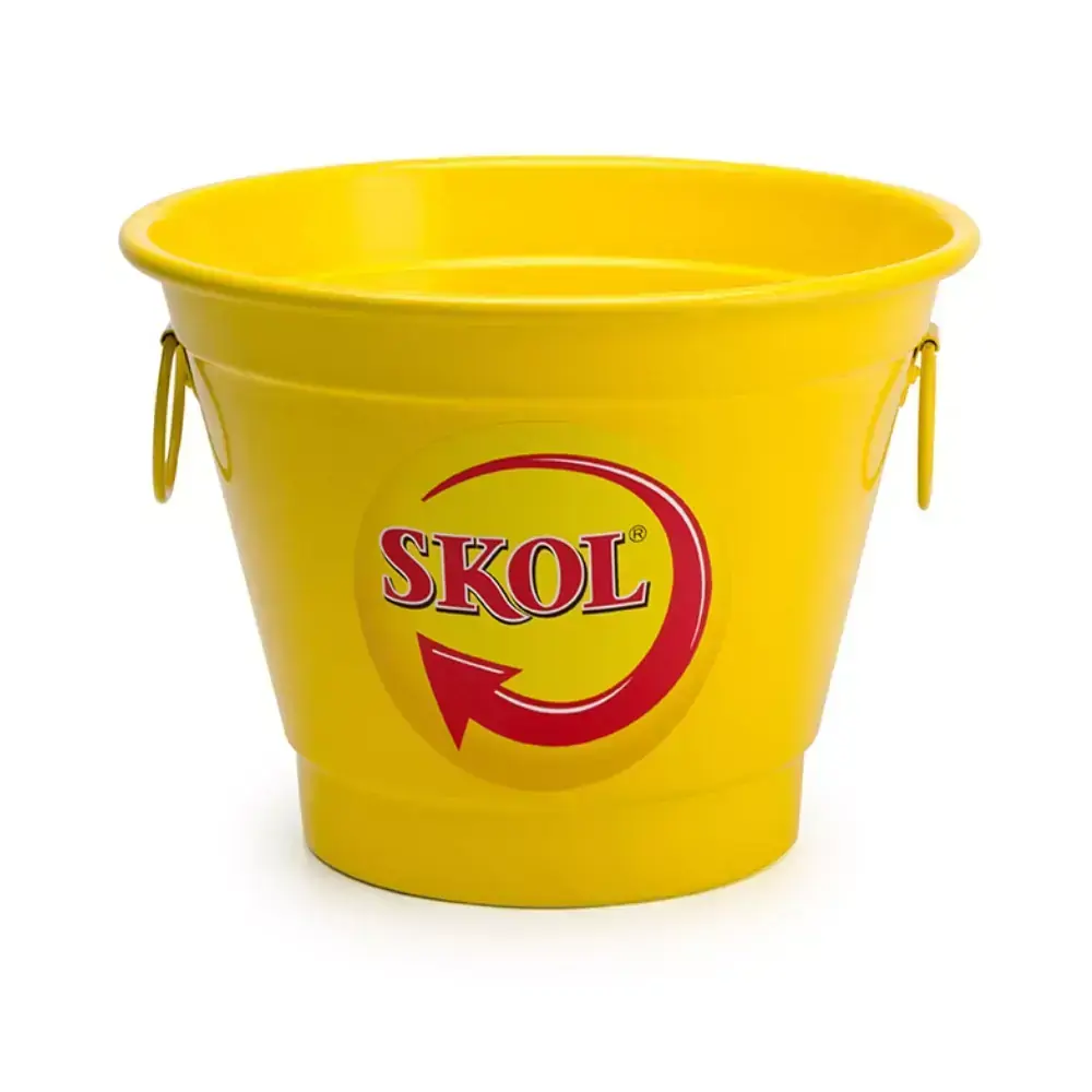 Balde de Gelo e Cerveja Alumínio 6 Litros Skoll Alumibon