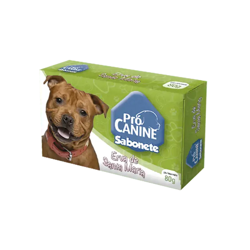 Sabonete Procanine Erva Sta Maria 80g Ventura Pet