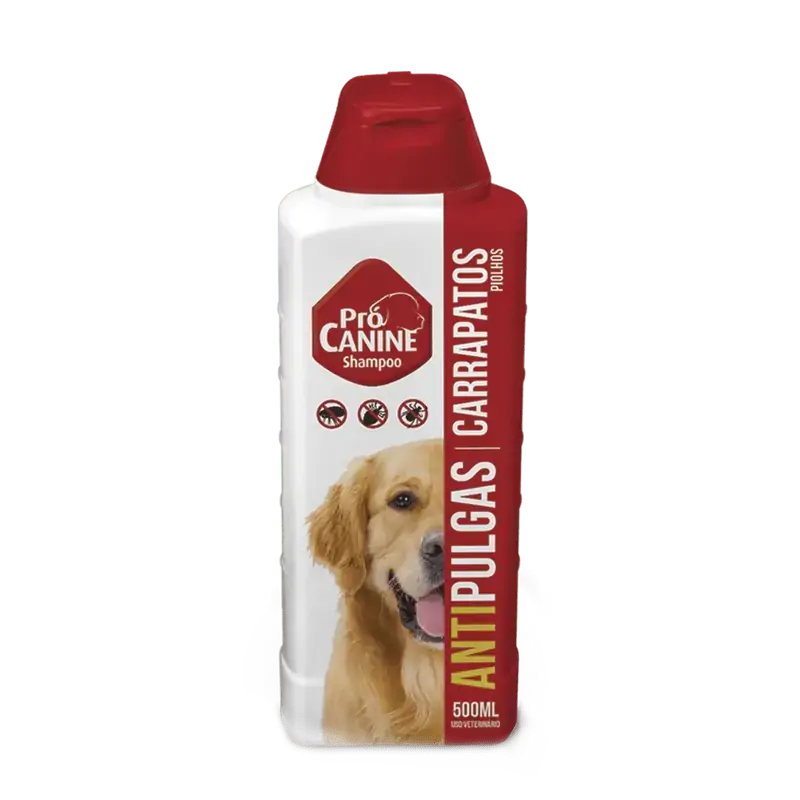 Shampoo Pro Canine Protect Antipugas E Carrapatos 500ml