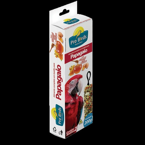 Pro Birds Bastão Papagaio 200g
