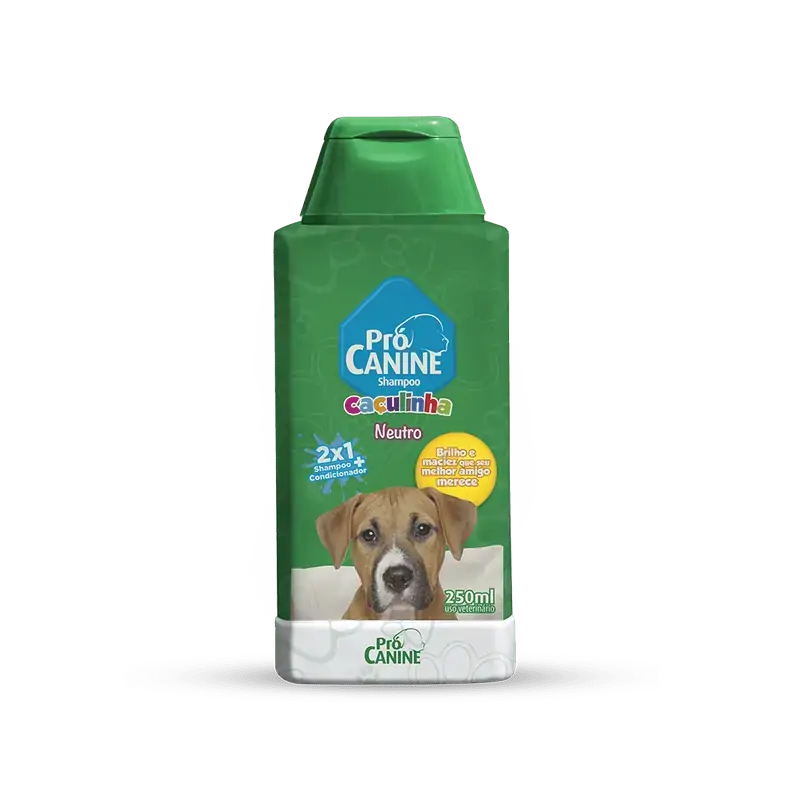 Shampoo Para Cães Caçulinha Neutro Pró Canine 250ml