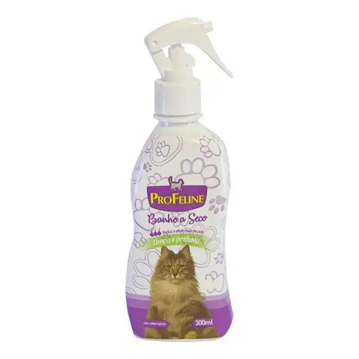 Banho Seco Profeline 300ml P/gatos 26