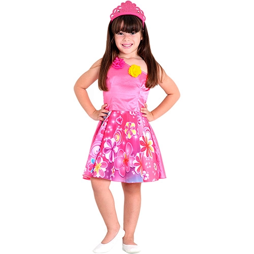 Fantasia Infantil Princesa Barbie Secret Door Pop 15412 Sulamericana Fantasias