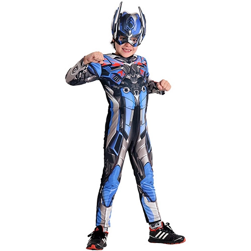 Fantasia Infantil Transformers 4 Premium Azul Sulamericana Fantasias