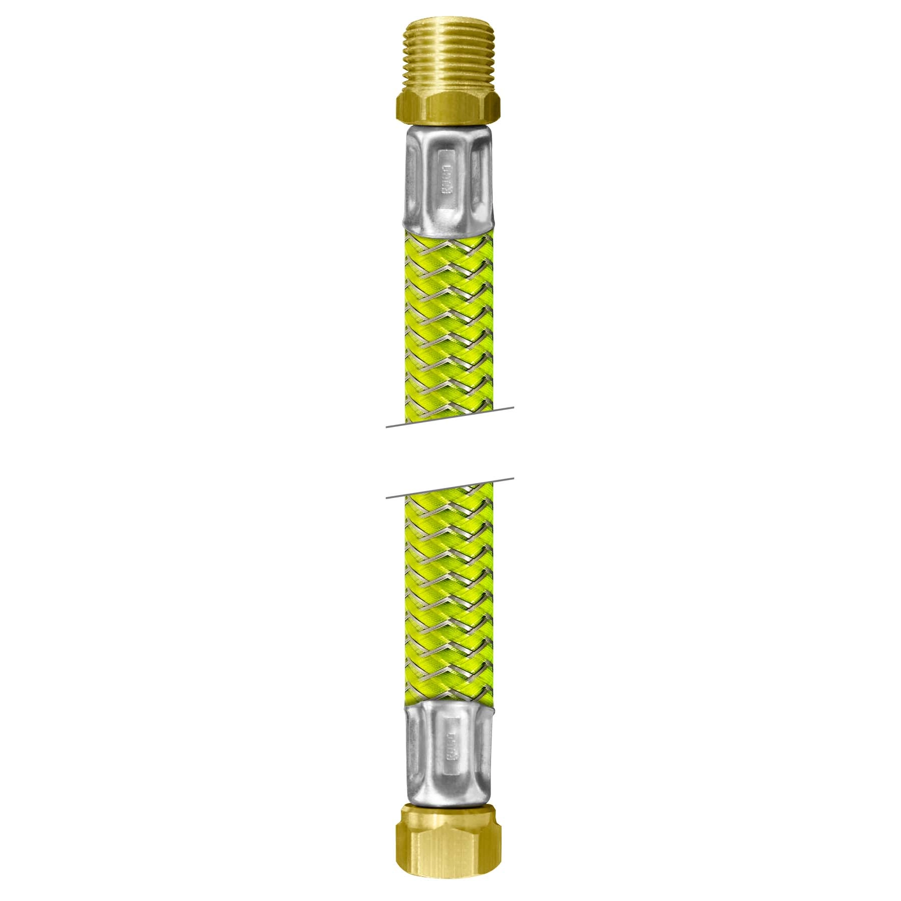 Flexível a Gás BIG 1/2"x3/4" 40cm Roco